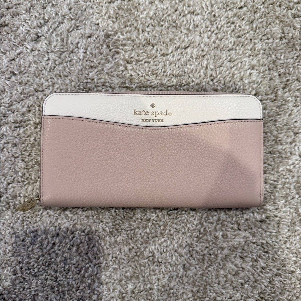 Kate Spade Blush and Ivory Wallet